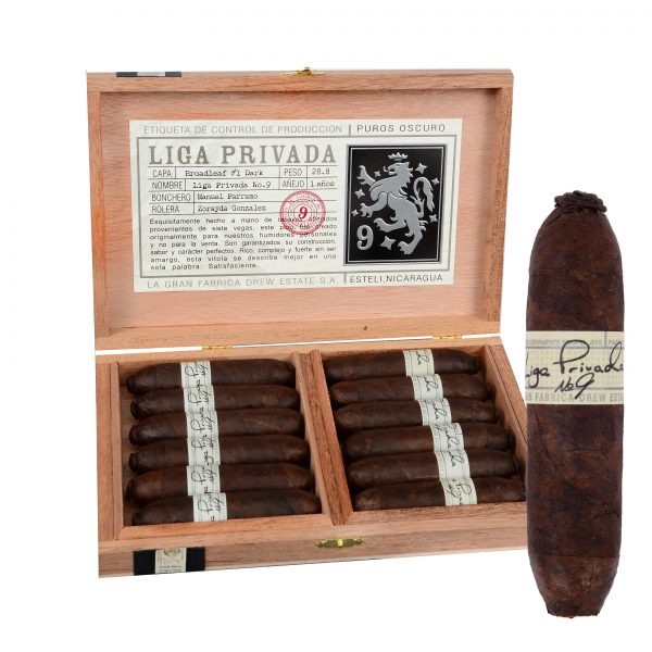 Drew Estate Liga Privada No. 9 Flying Pig 3 15/16 x 60