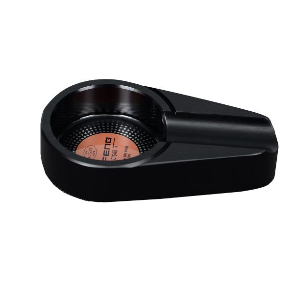 Ashtray KY - 002 for cigars - black