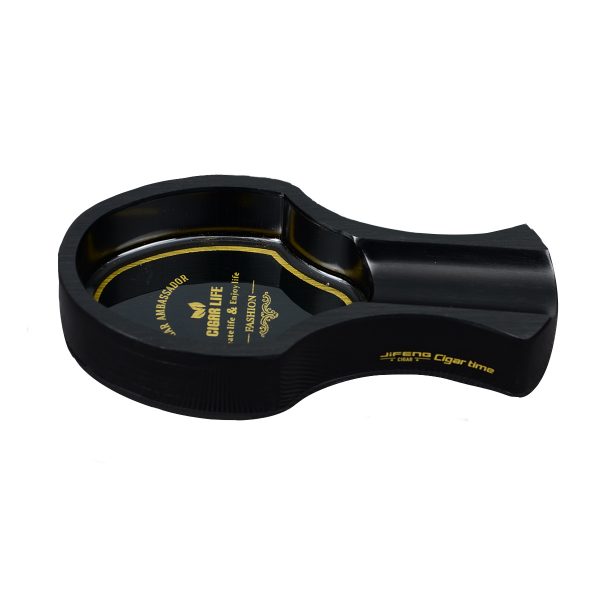 Ashtray KY - 007 for cigars - black
