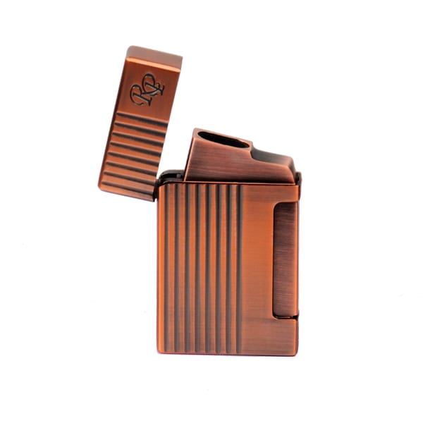 Rocky Patel The Angle Lighter Series Lighter - Antique Copper