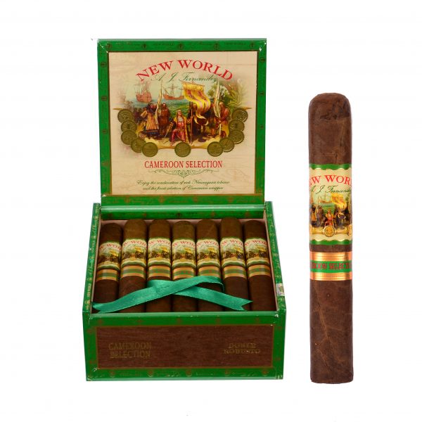 AJ Fernandez New World Cameroon Doble Robusto 5 1/2 × 54
