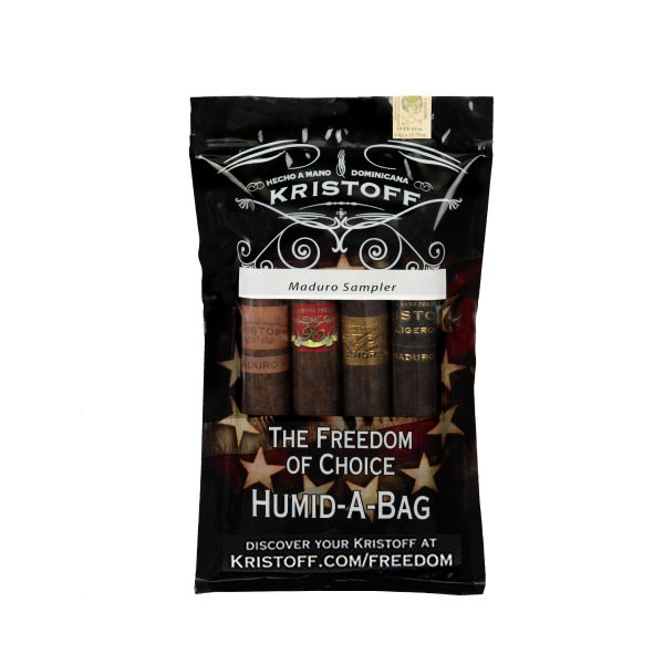 Kristoff Maduro Best Of The Bold 4-Cigar Sampler Humid-A-Bag – подаръчен комплект