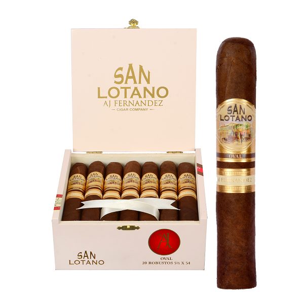 AJ Fernandez San Lotano Oval Habano Robusto 5"1/2 x 54 - ИЗЧЕРПАНИ