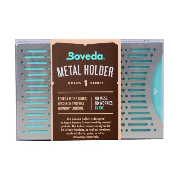 Метален държач за пакет Boveda 60гр.