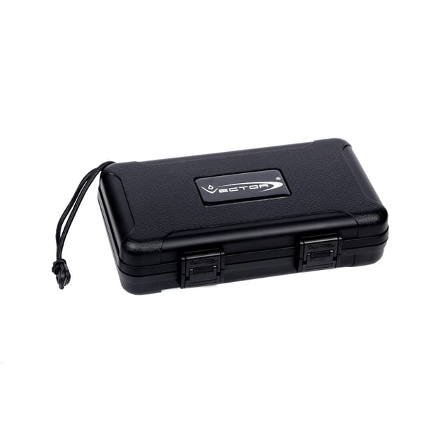Хумидор Vector Travel Humidor HC-200CG 04 BLACK MATTE за 5 броя пури