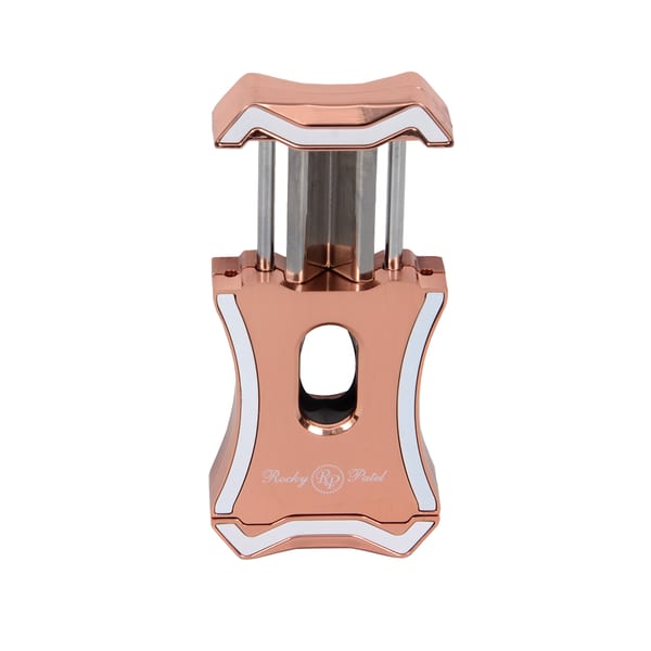 Резачка Rocky Patel Viper V-Cutter - Rose Gold & White
