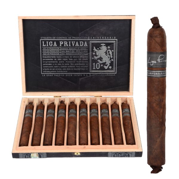 Drew Estate Liga Privada 10 Aniversario Toro 6 x 52- ИЗЧЕРПАНИ