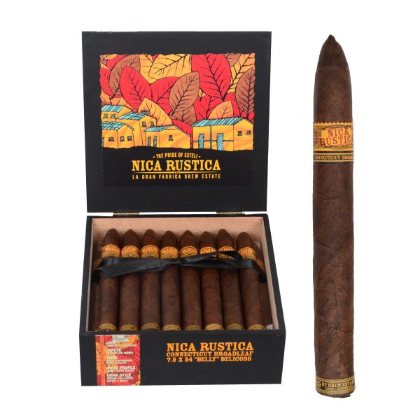 Drew Estate Nica Rustica Belly Belicoso 7 1/2 x 54