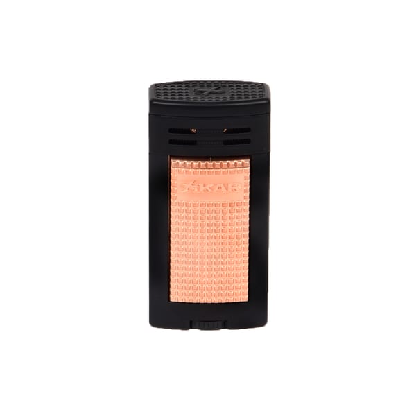 Запалка XIKAR Ion Double Jet Black & Rose Gold