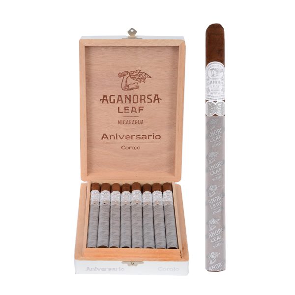 Aganorsa Leaf Aniversario Corojo Lancero 7 1/2 x 40