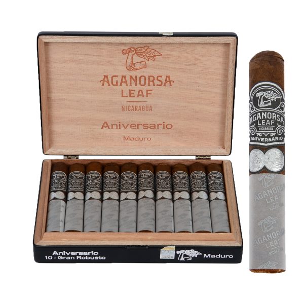 Aganorsa Leaf Aniversario Maduro Gran Robusto 5 x 54