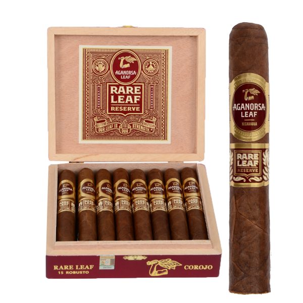 Aganorsa Leaf Rare Leaf Reserve Corojo Robusto 5 1/2 x 52
