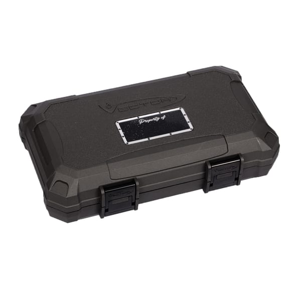 Хумидор Vector Travel Humidor Grey за 5 броя пури