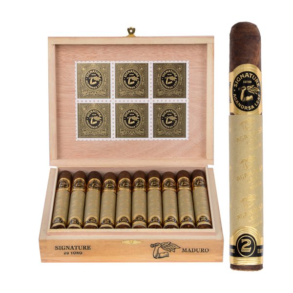 Aganorsa Leaf Signature Selection Maduro Toro 6 x 52