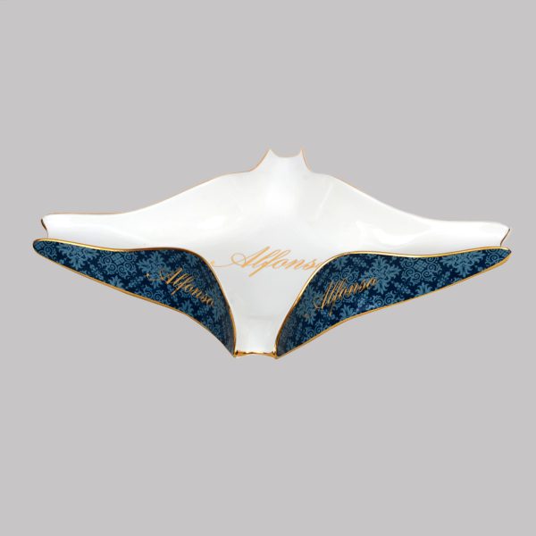 Пепелник за пури Alfonso Limited Edition - бял