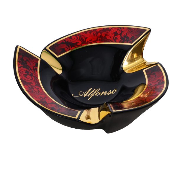 Пепелник за пури Alfonso Limited Edition - черен