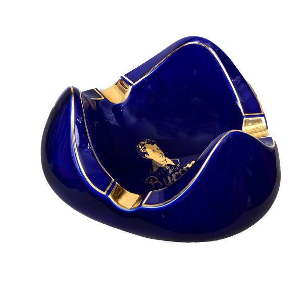 Пепелник за пури Byron Limited Edition Tulip - син