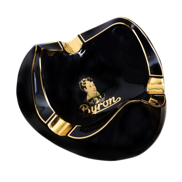 Пепелник за пури Byron Limited Edition Tulip - черен