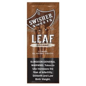 Swisher Sweets Leaf Cognac - 3 Cigars