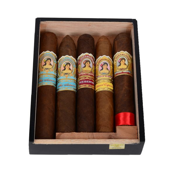 Ashton La Aroma del Caribe 5-Cigars Sampler 93-95 Rated Cigars – подаръчен комплект с 5 броя пури