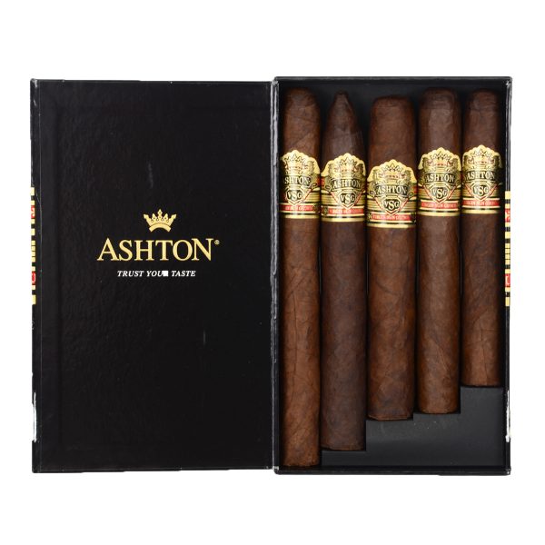 Ashton VSG 5-Cigars Sampler – подаръчен комплект с 5 броя пури